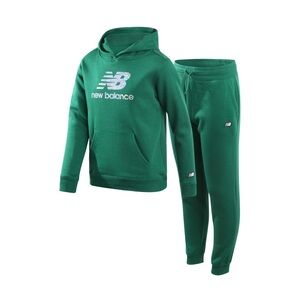 New Balance Green Pullover Hoodie